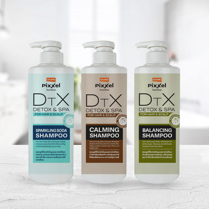 Lolane - Pixxel Detox & Spa Sparkling Soda Shampoo 550ml.