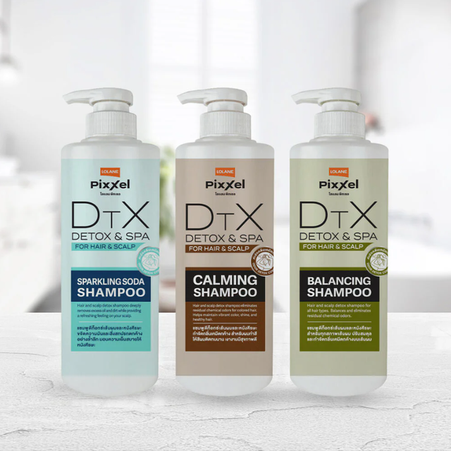 Lolane - Pixxel Detox & Spa Sparkling Soda Shampoo 550ml.