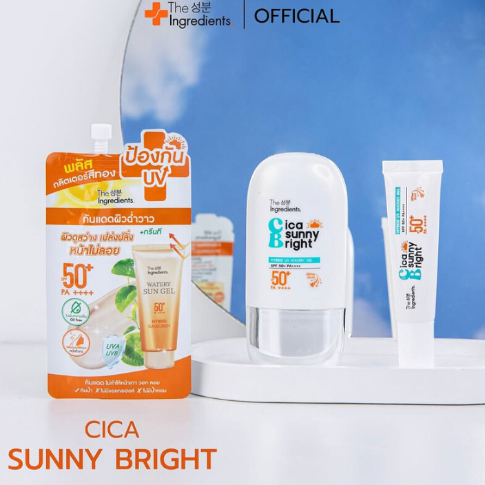 The Ingredients - Cica Sunny Bright Hybrid UV Watery Gel SPF50+ PA++++ 50g.
