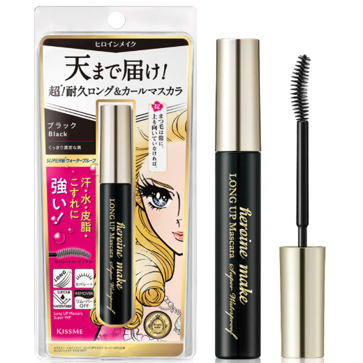 Kiss Me - Heroine Make Long Up Mascara Super Waterproof N #01 6g.
