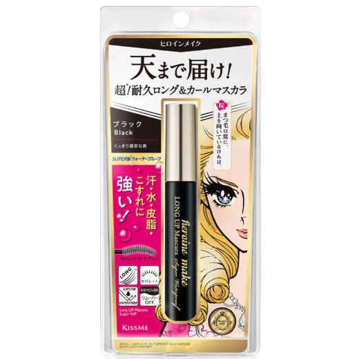 Kiss Me - Heroine Make Long Up Mascara Super Waterproof N #01 6g.