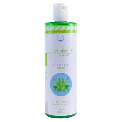 Kongkaherb - Aloe Vera Shampoo + Conditioner with Vitamin E, each 400ml.