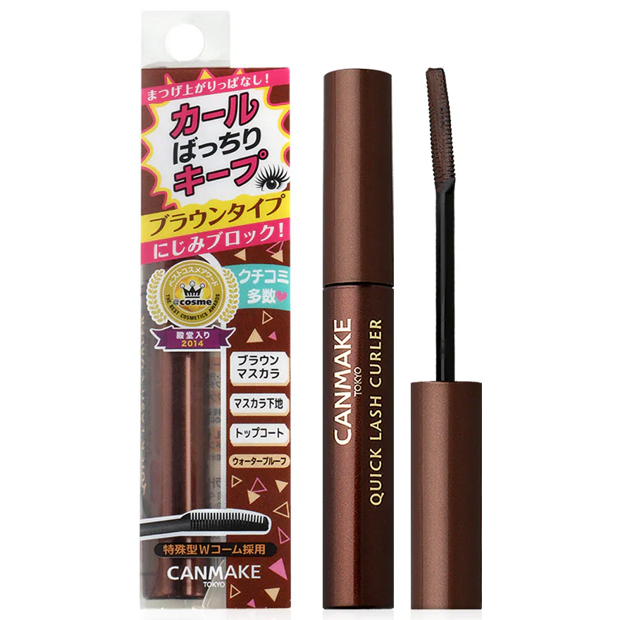Canmake - Quick Lash Curler #Brown 3.4g.