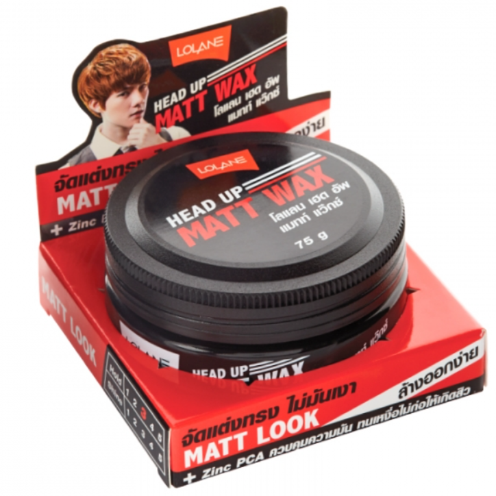 Lolane - Head Up Matt Wax 75ml.
