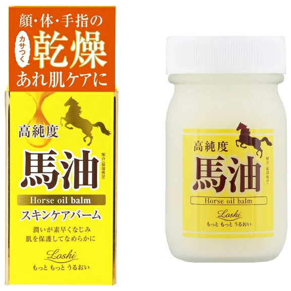 Cosmetex Roland - Loshi - Moist Aid Horse Oil Balm 68ml.