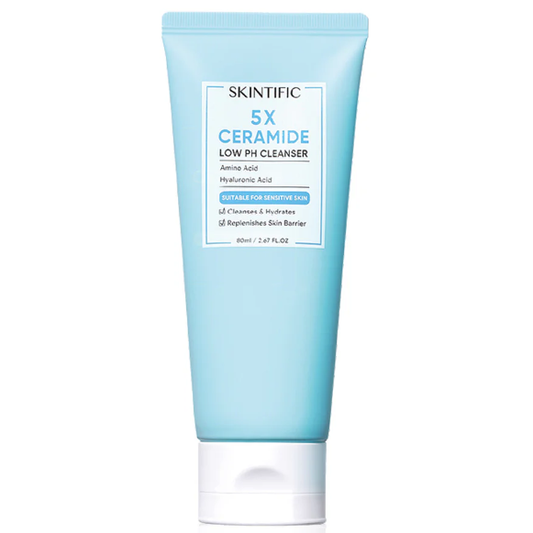 Skintific - 5X Ceramide Low pH Cleanser 80ml.