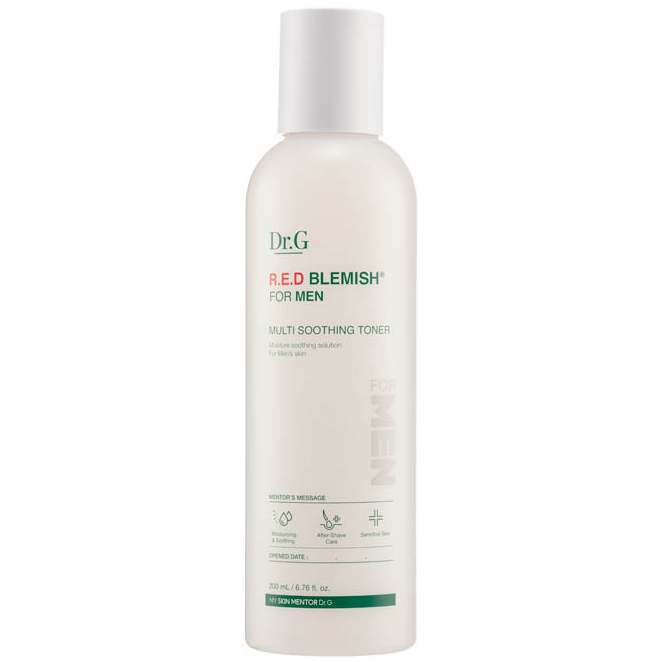 Dr.G - R.E.D Blemish For Men Multi Soothing Toner 200ml.
