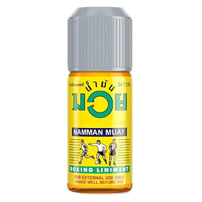 Namman Muay - Boxing Liniment, Relieve Muscle Pain, Muay Thai Massage Oil, Thailand 30ml. (Pack of 3)