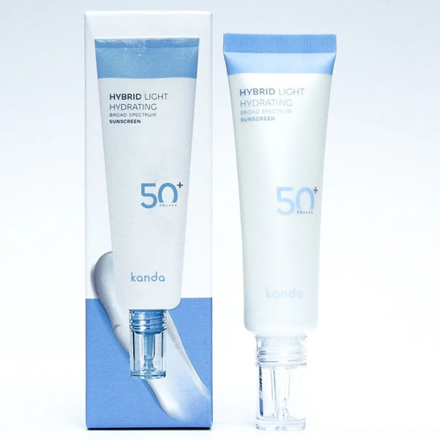 Kanda - Hybrid Light Hydrating Broad Spectrum Sunscreen White 30ml.
