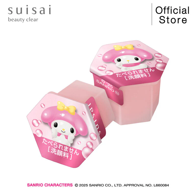 Suisai - Beauty Clear Pink Powder Wash My Melody Sanrio Collection (32 Capsules)