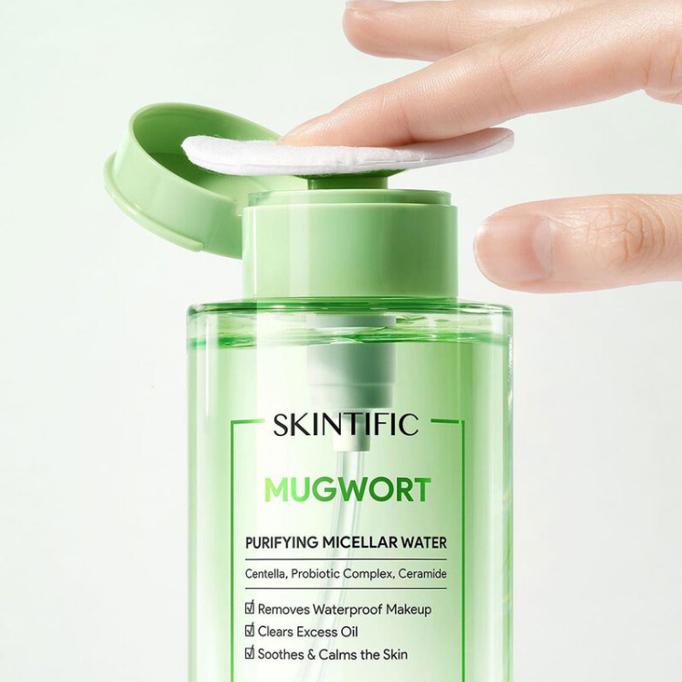 Skintific - Mugwort Purifying Micellar Water 300ml.