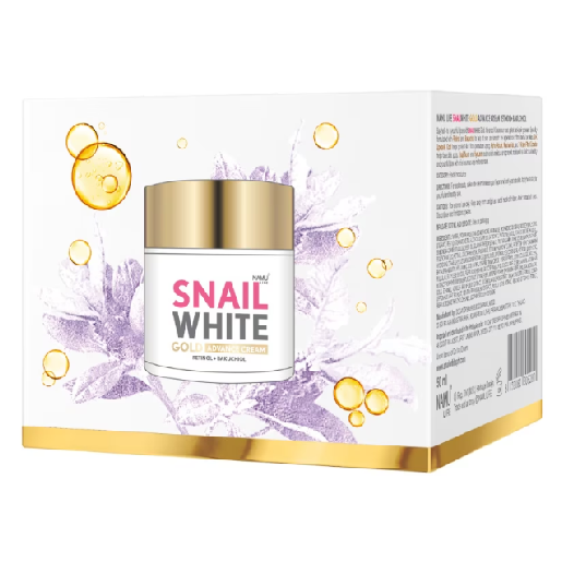 Namu Life Snailwhite - Snail White Gold Advanced Cream, Retinol + Bakgusil 50ml.