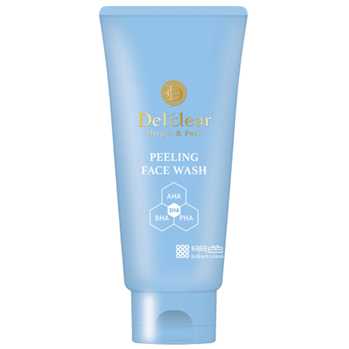 Meishoku - Meishoku Detclear Bright & Peel Peeling Face Wash with AHA, BHA, PHA 120g.