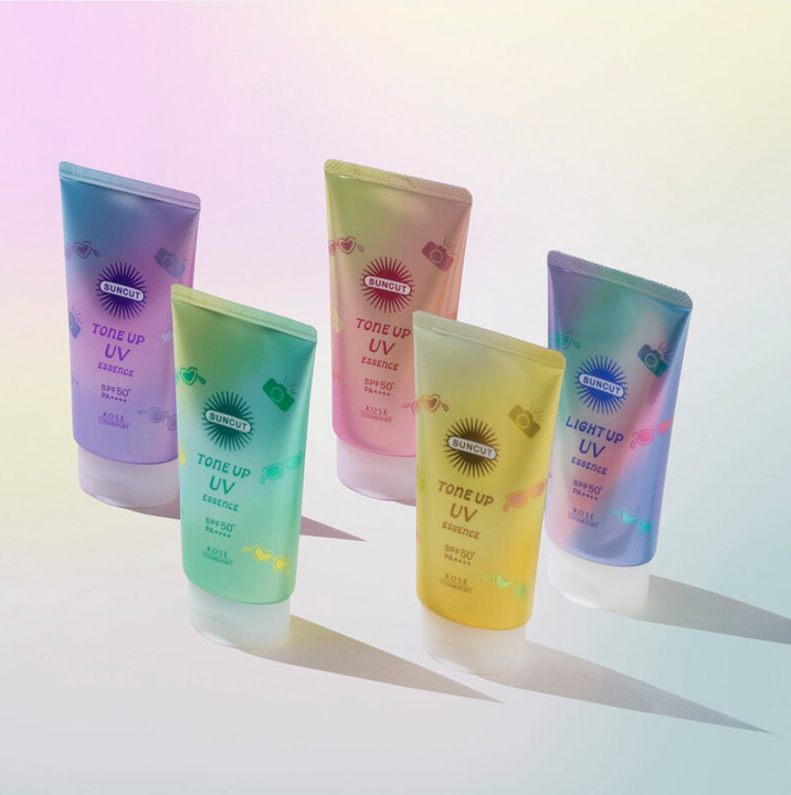 Suncut - Rose Pink Tone Up UV Essence SPF50+ PA++++ 80g.