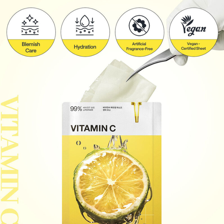 Mediheal - Vitamin C Essential Mask Clear Toning 24ml. (Pack of 4)
