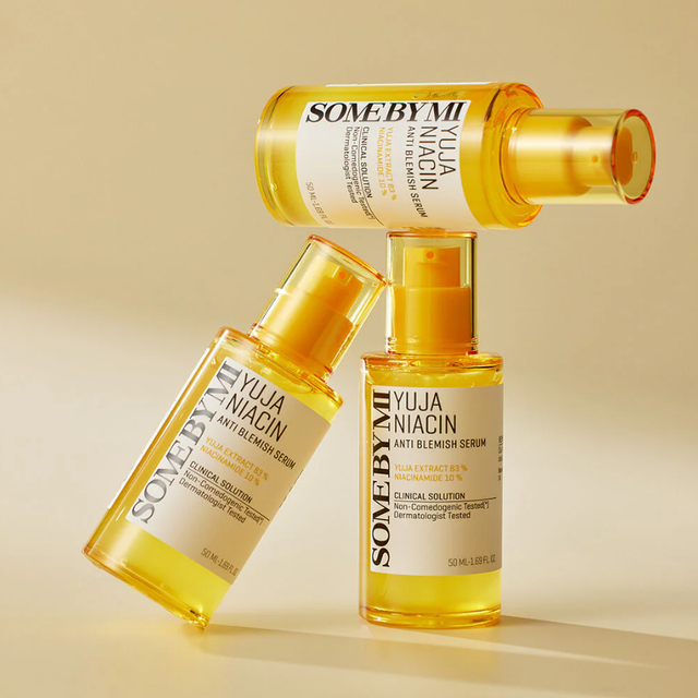 SOME BY MI - Bundle of 1x Yuja Niacin Anti Blemish Serum 50ml. + 1x Yuja Niacin Anti-Blemish Daily Mask (30 Sheets)