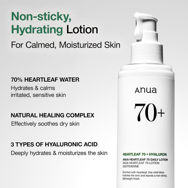 Anua - Heartleaf 70 Daily Lotion 200ml.