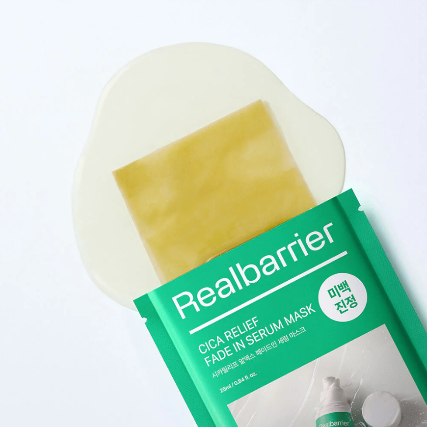 Real Barrier - Realbarrier Cica Relief Fade in Serum Mask 25ml. (Pack of 10)