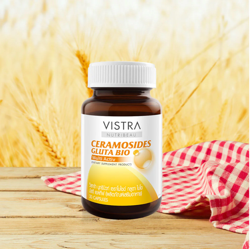 Vistra - Nutribeau Ceramosides Gluta Bio Multi Activ 30 Capsules