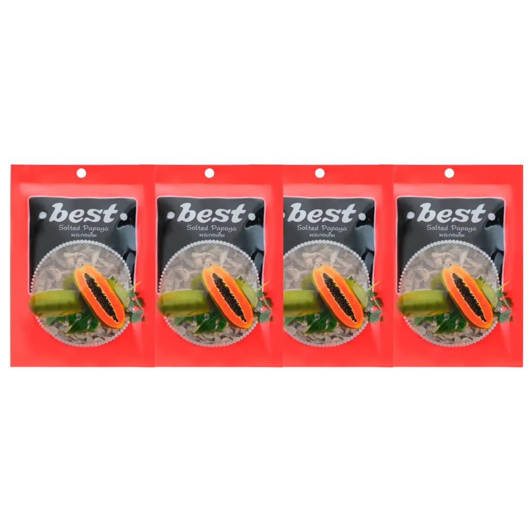 Best - Salted Papaya 40g. (Pack of 4)