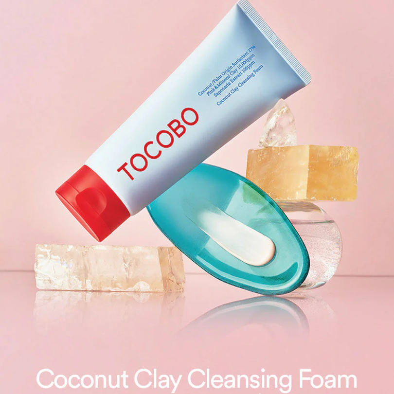 TOCOBO - Coconut Clay Cleansing Foam 150ml.