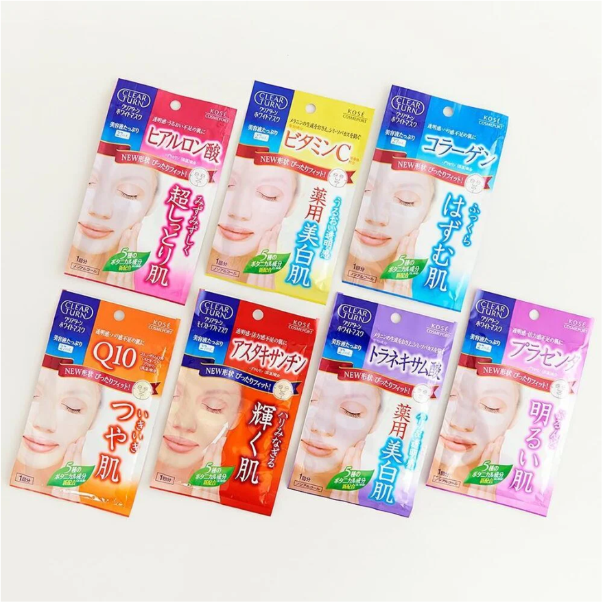Clear Turn - White Mask VC (27ml. x 5 Sheets)