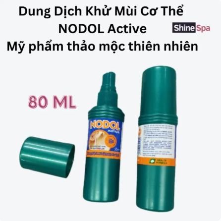 Lana - Nodol Active Dung Dịch Khử Mùi Cơ Thể Deodorant Spray 80ml.