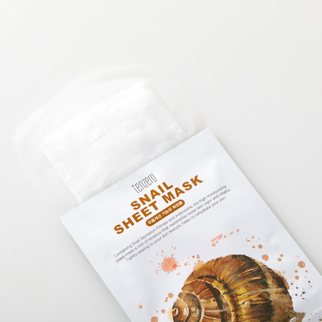 TENZERO - Snail Sheet Mask 25ml. (Pack of 6)
