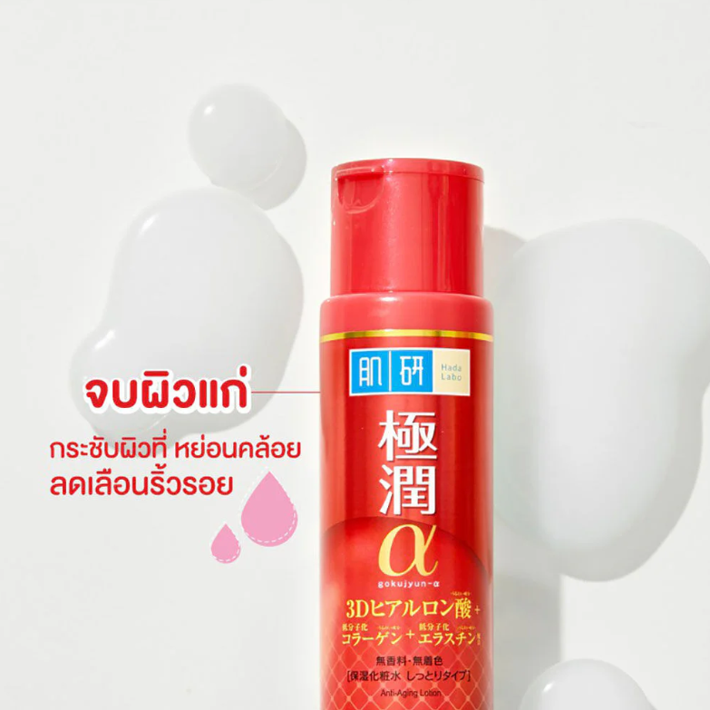 Hada Labo - Anti-Aging Care Lotion with Niacinamide +3 Hyaluronic Acid 30ml.