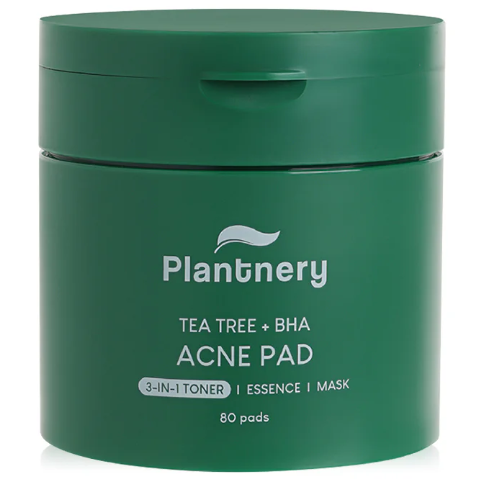 Plantnery - Tea Tree + BHA Acne Pad (80 Pads)
