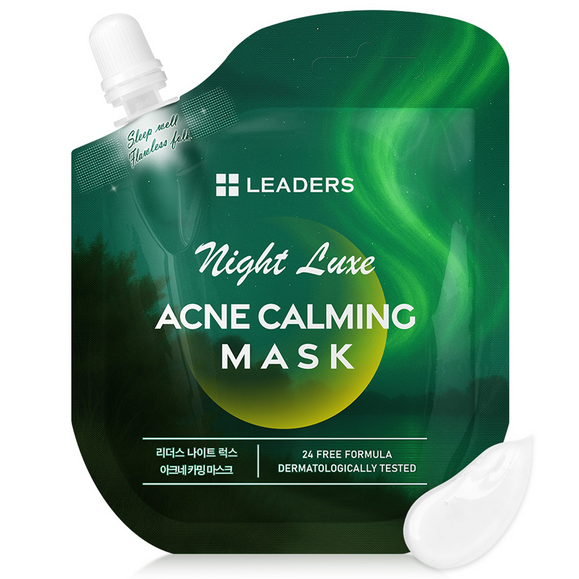 Leaders - Night Luxe Acne Calming Face Mask 21ml. (Pack of 3)