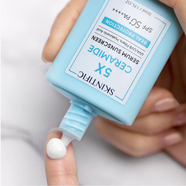 Skintific - 5X Ceramide Serum Sunscreen SPF50+ PA++++ 30ml.