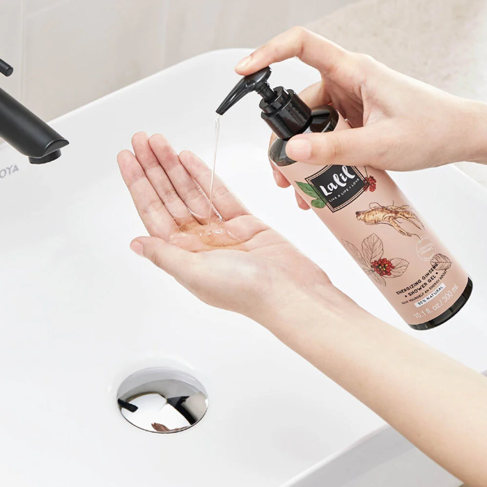 Lalil - Energizing Ginseng Shower Gel 300ml.