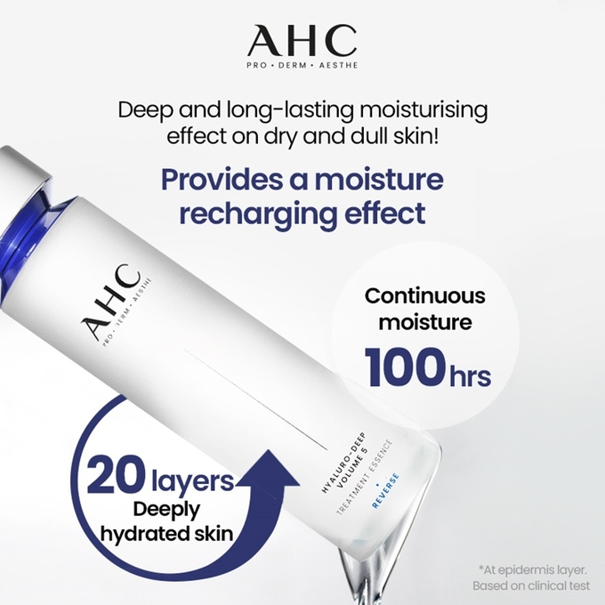 AHC - Hyaluro-Deep Volume 5 Treatment Essence 130ml.
