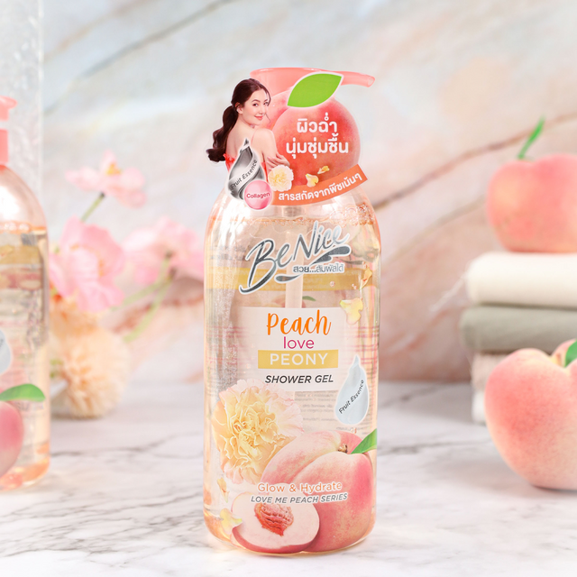 BeNice - Peach Love Peony Shower Gel 150ml.