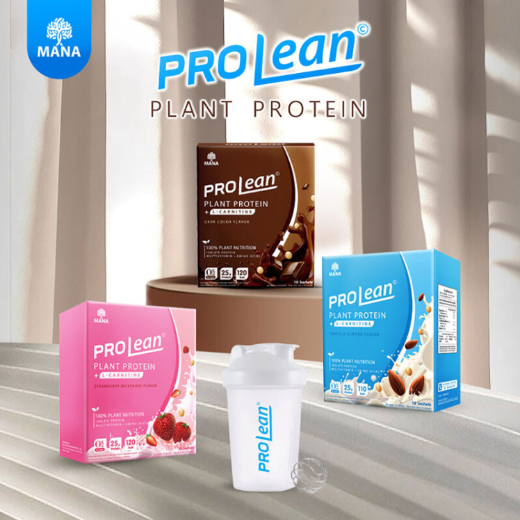 Mana - ProLean Plant Protein Strawberry Milkshake Flavor (10 sachets)