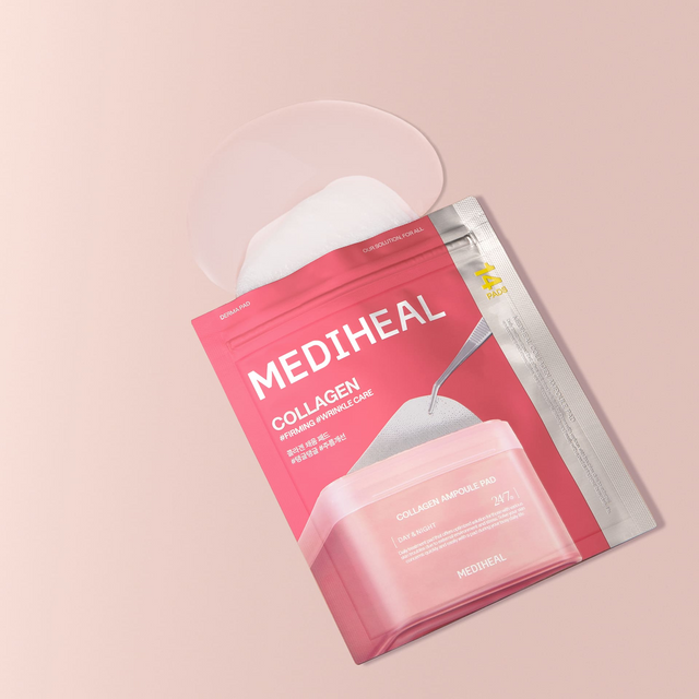Mediheal - Collagen Ampoule Day & Night Pad, Wrinkle Care and Firming (14 Pads)
