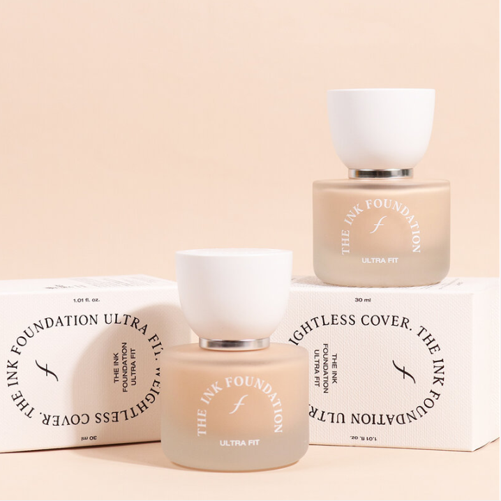 The Face Shop - Fmgt The Ink Foundation Ultra Fit SPF20 PA++, #203 30ml.