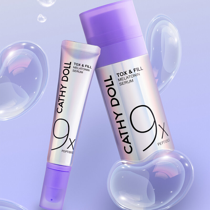 Cathy Doll - Tox & Fill Melatonin Serum 9X Peptides 15ml.