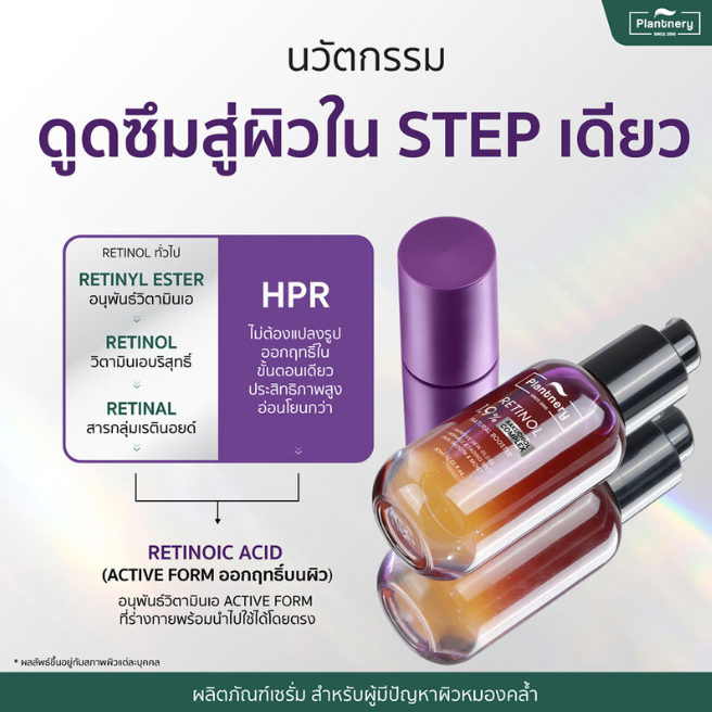 Plantnery - Rerinol Plus Bakuchiol Ultimate Serum 30ml.