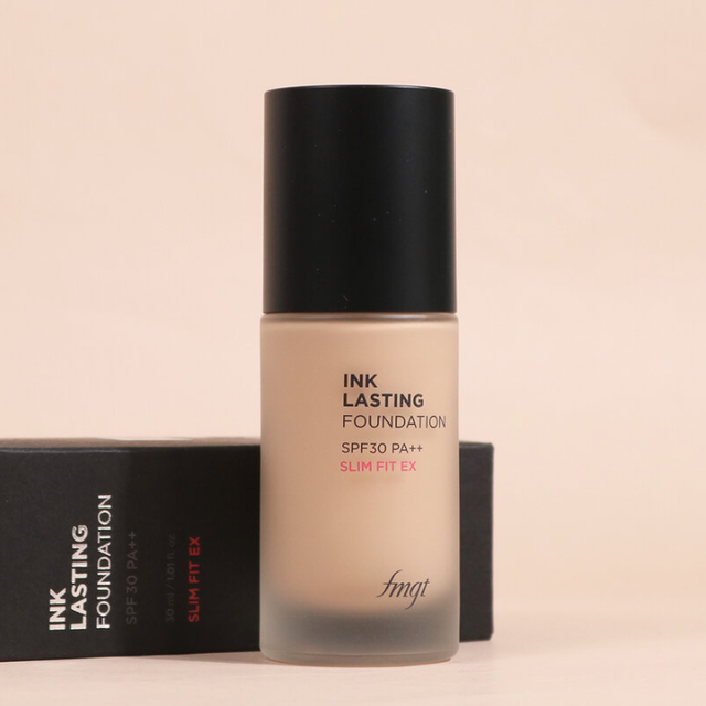 The Face Shop - Fmgt Ink Lasting Foundation Slim Fit EX SPF30 PA++, #N203 30ml.
