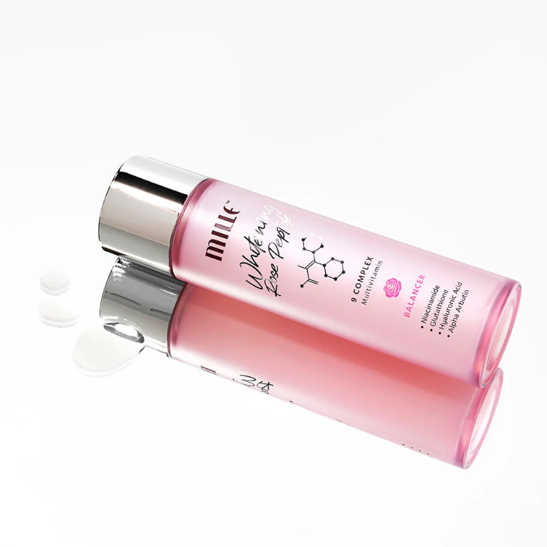 Mille - Whitening Rose Peptide 9 Complex Balancer 130ml.