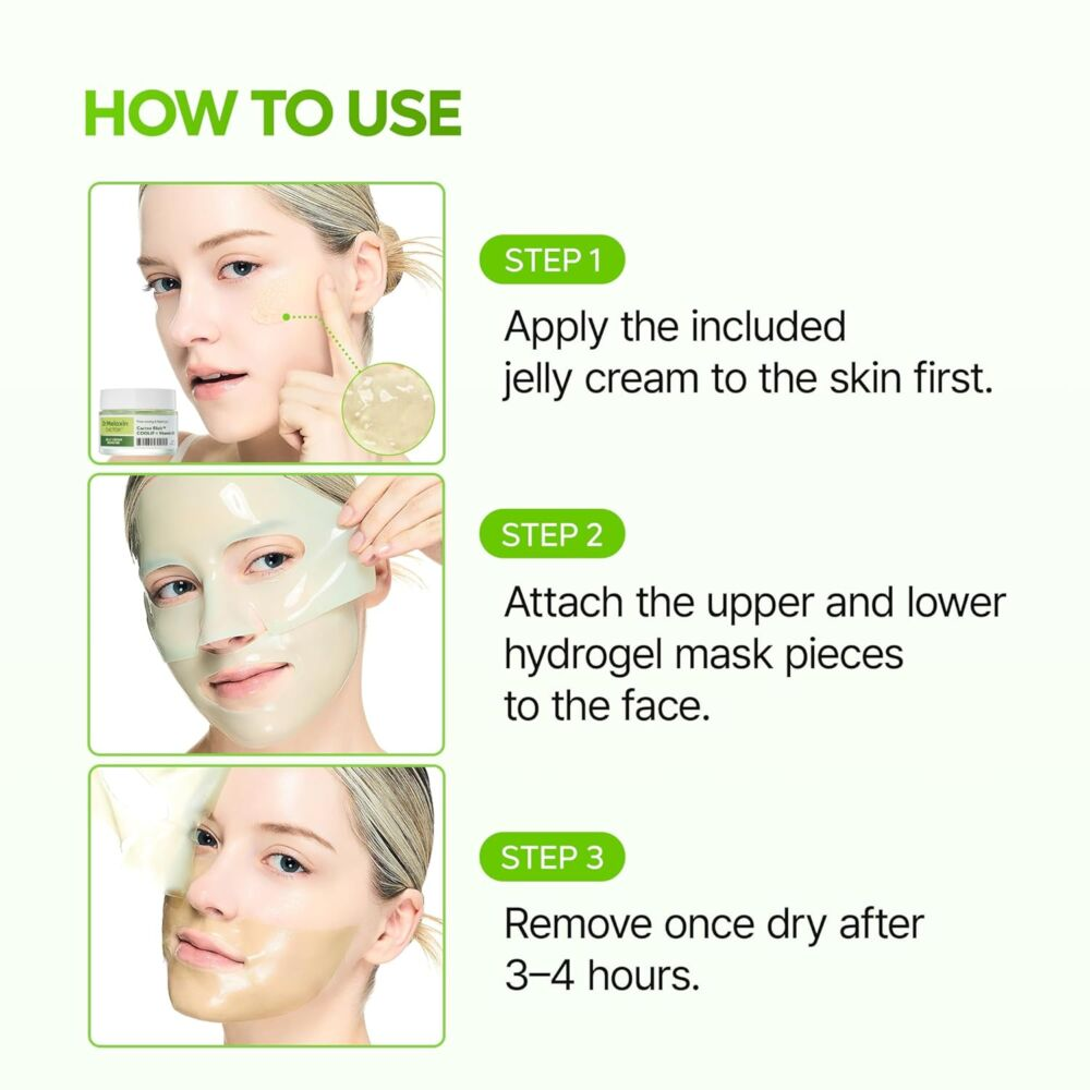 Dr.Melaxin - Cactox Jelly Cream Booster & Pore Relief Hydrogel Mask (4 Sheets)
