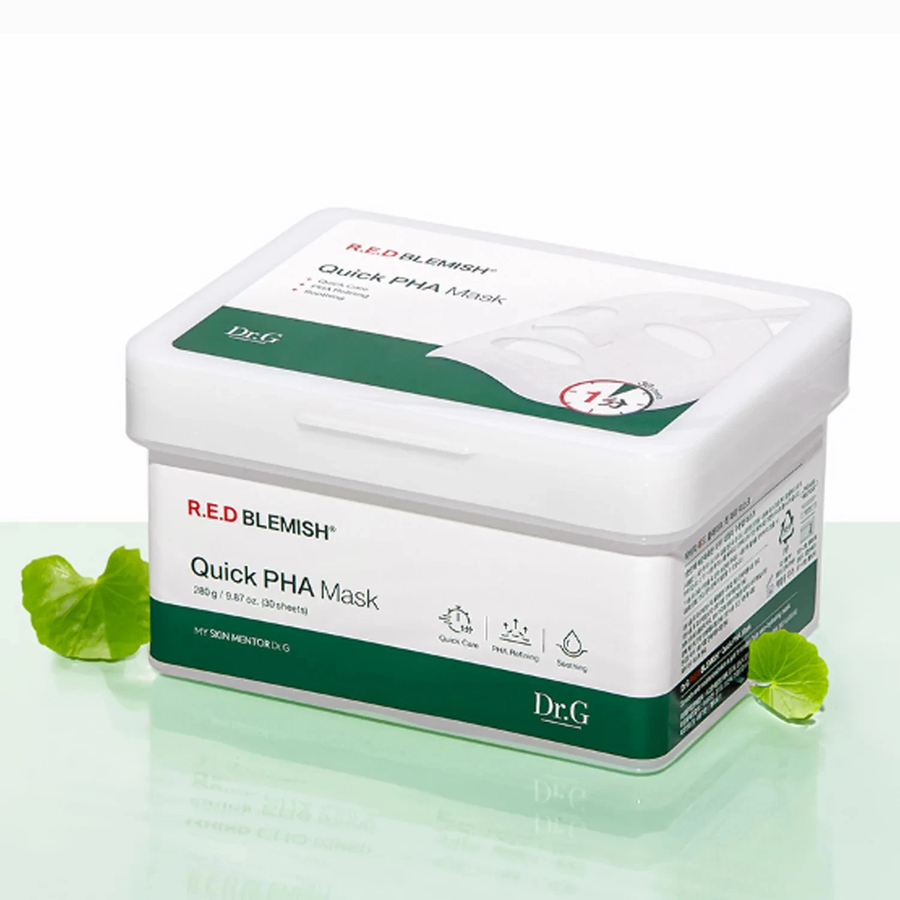 Dr.G - R.E.D Blemish Quick PHA Mask (30 Sheets)