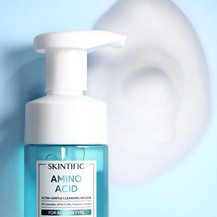 Skintific - Amino Acid Ultra Gentle Cleansing Mousse 100ml.