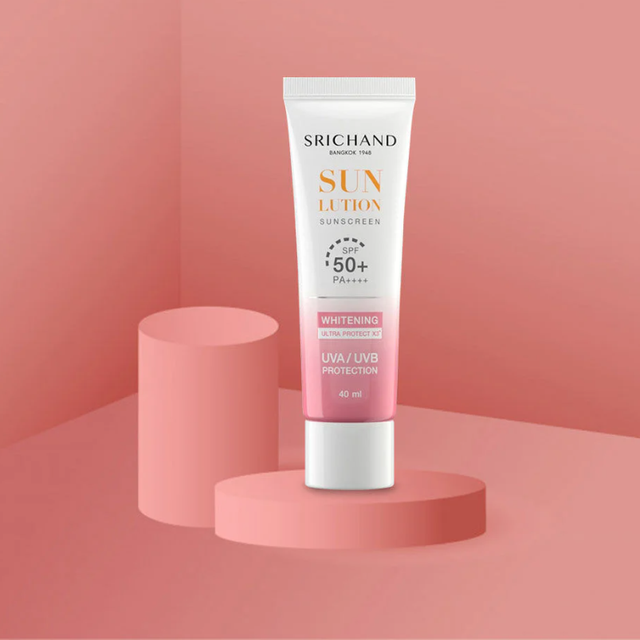 Srichand - Sunlution Skin Whitening Sunscreen SPF50+ PA++++ 40ml.