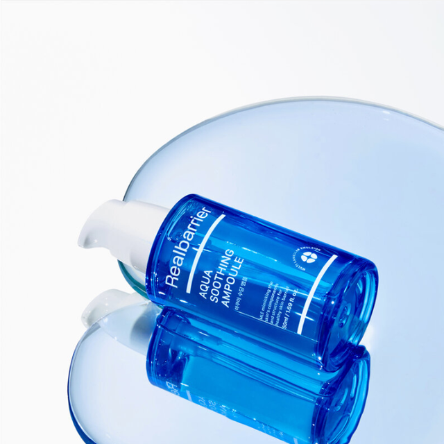 Real Barrier - Realbarrier Bundle of 1x Aqua Soothing Ampoule Set 50ml. + 1x Real Barrier Aqua Soothing Cream 25ml.