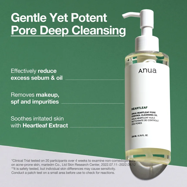 Anua - Travel Size Double Cleansing Duo (Cleansing Foam 25ml. + Cleansing Oil 20ml.)