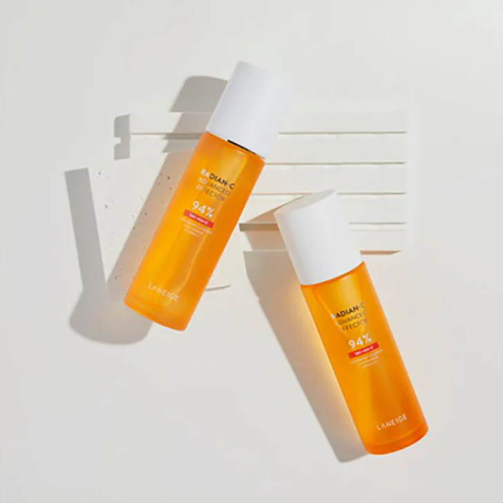 Laneige - Radian-C Advanced Effector 94% SBC+NIA+C, Superberry Complex, Niacinamide and Vitamin C 150ml.