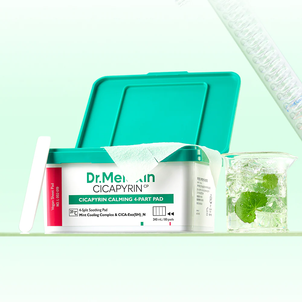 Dr.Melaxin - Cicapyrin Calming 4-Part Pad Cicapyrin Calming 4-Part Pad 340ml. (80 Pads)